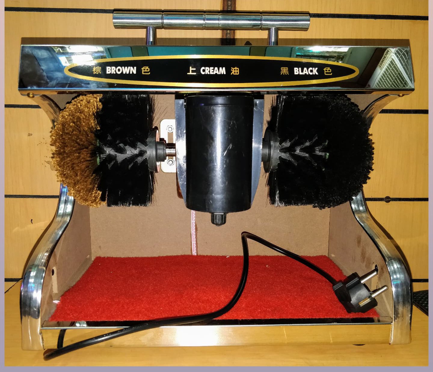 SANCHIT® Fully Automatic Shoe Polishing Machine