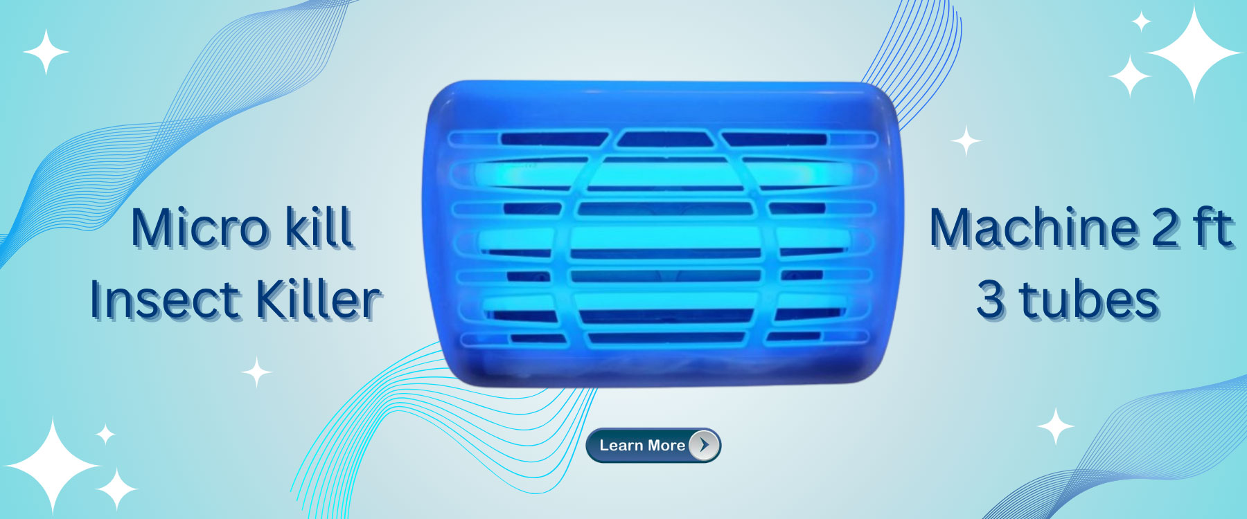 Ms Body Insect Killer Machine - 2 Ft 3 Tubes