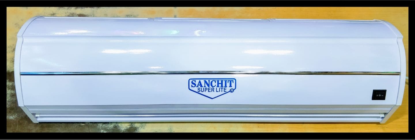 SANCHIT® Super Slim Air Curtain Aluminium Body